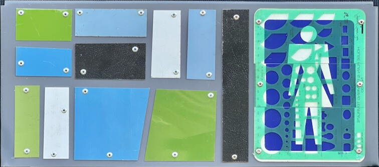 Tres Angeles 17" x 8" Set of 3 $900