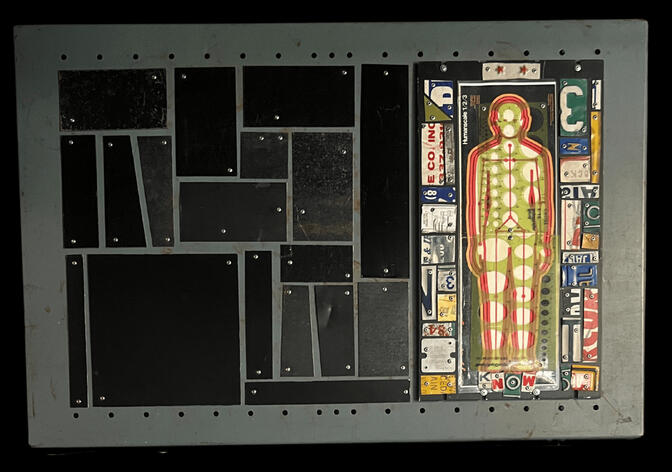 Figure 2 with Black 36" x 24" $900