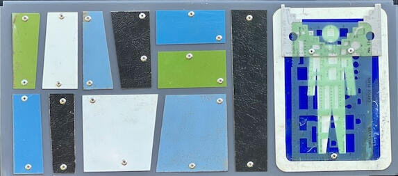 Tres Angeles 17" x 8" Set of 3 $900